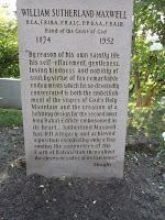 William Sutherland Maxwell grave site
